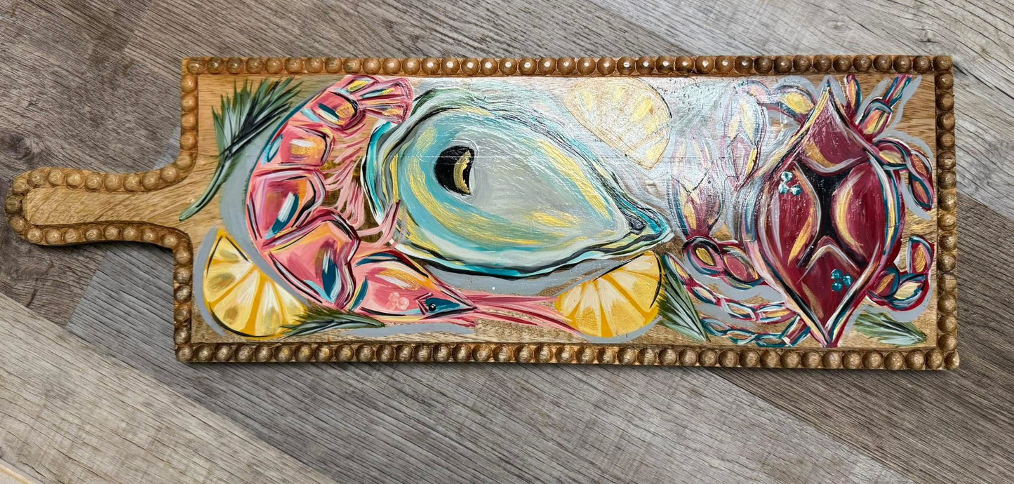 Beaded Charcuterie Board