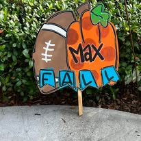 Fall Yard Art