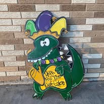 mardi gras gator