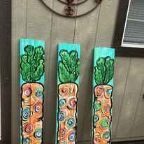 Carrot Door Leaners