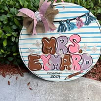 Notepad Teacher Door Hanger