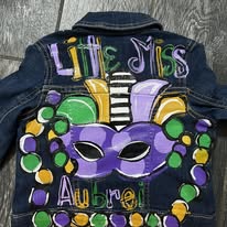 Hand Painted Blue Jean Jackets