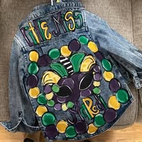 Hand Painted Blue Jean Jackets