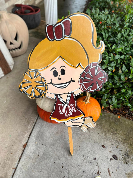 Cheer or Dance Yard Art
