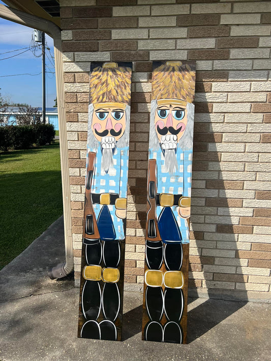 Christmas Nutcracker Door Leaners