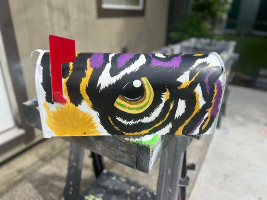 Hand Painted Mail Box