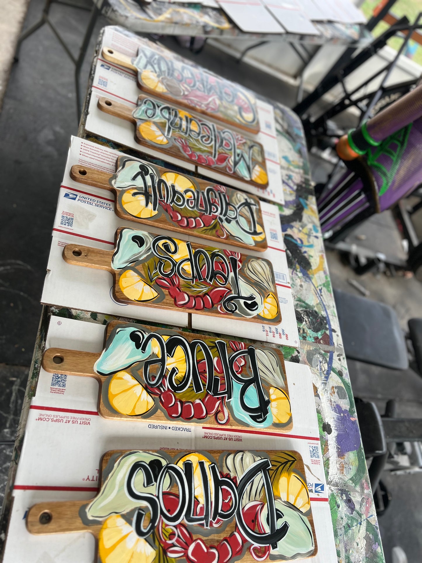 Personalized Seafood Charcuterie Board