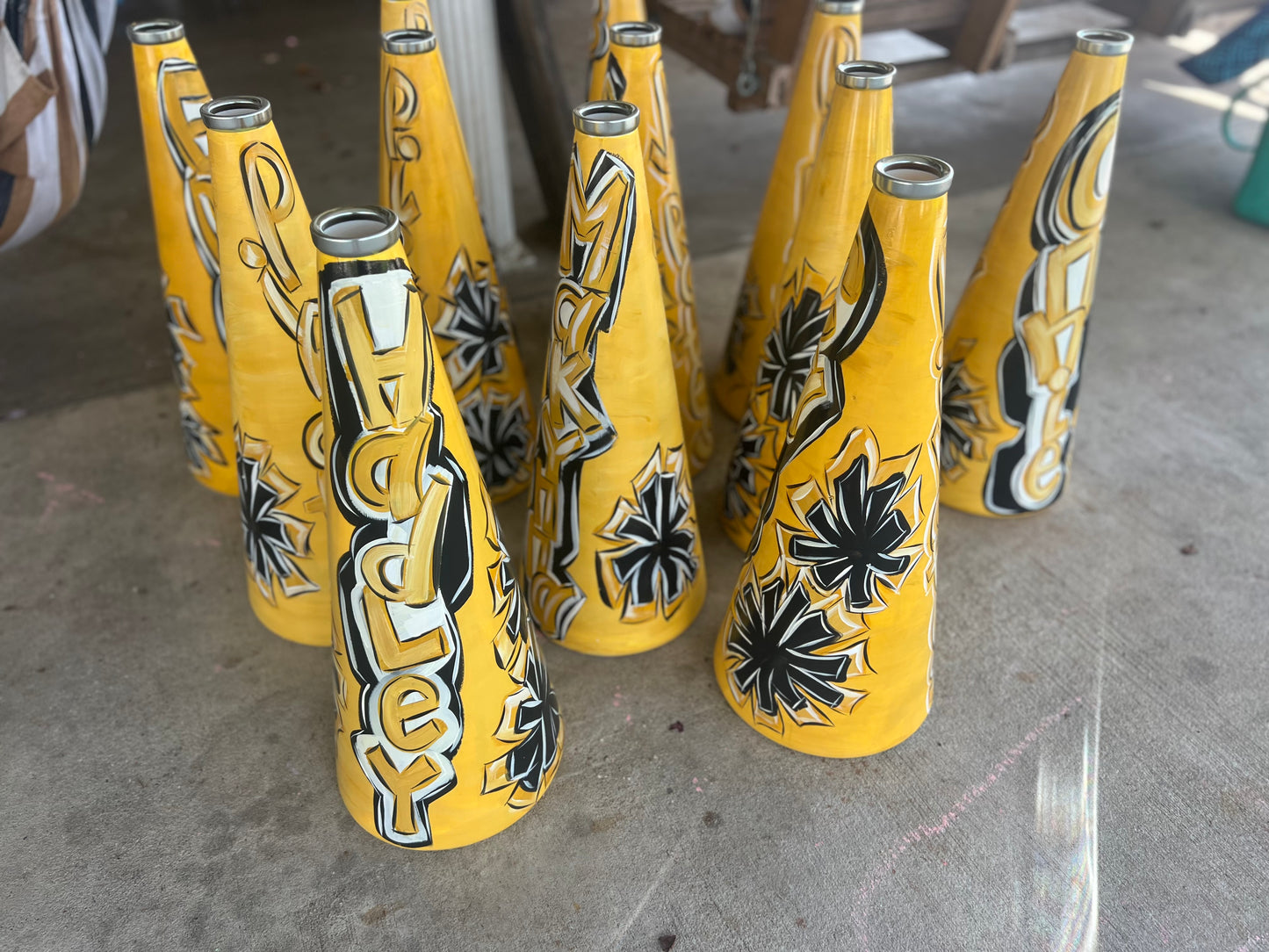 Hand Painted Megaphone