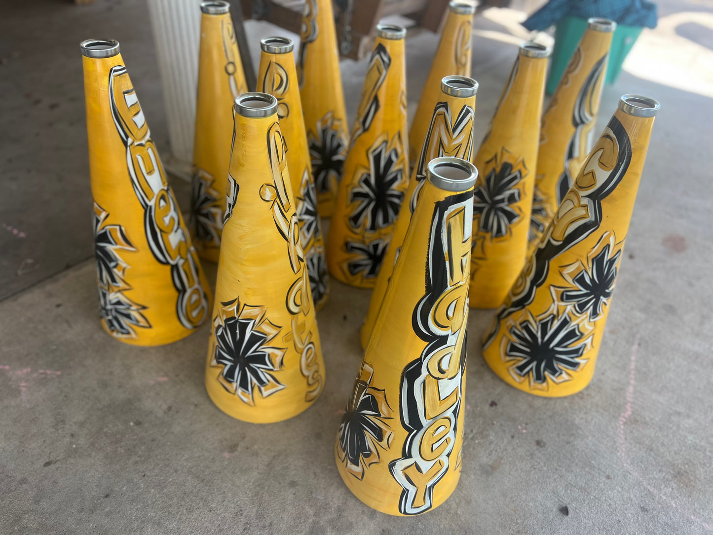 Hand Painted Megaphone
