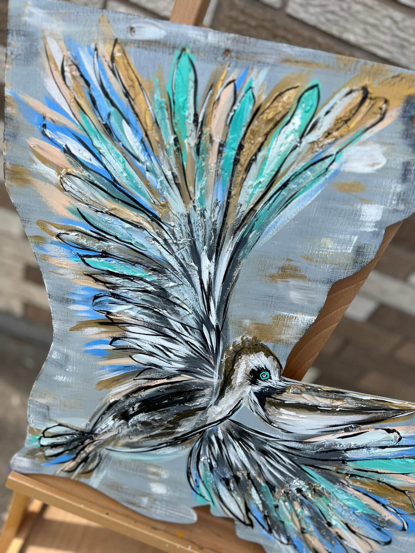 Louisiana Textured Pelican Door Hanger