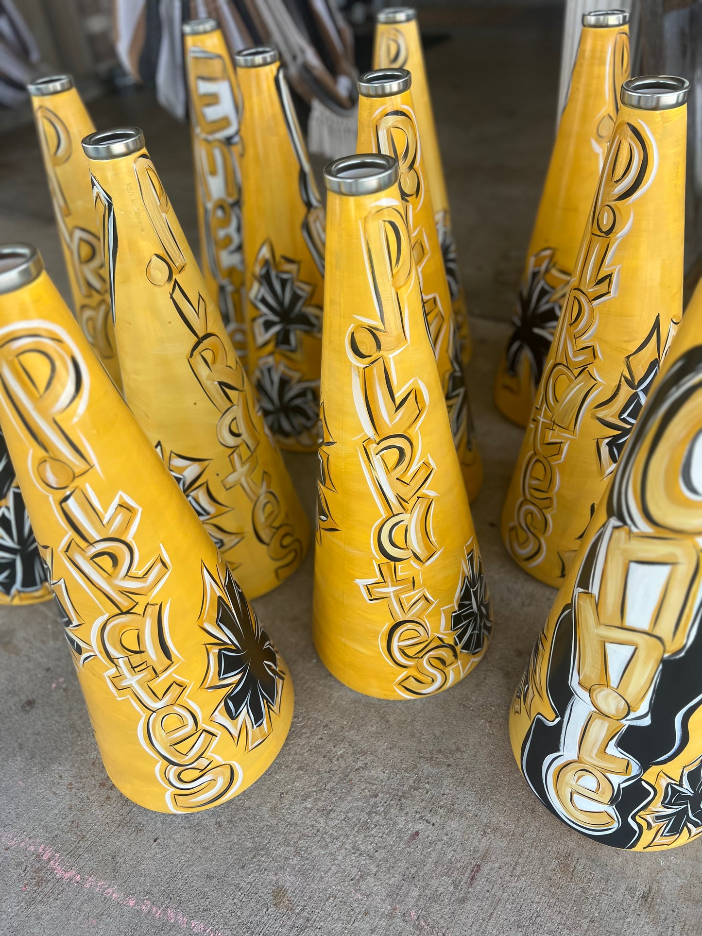 Hand Painted Megaphone