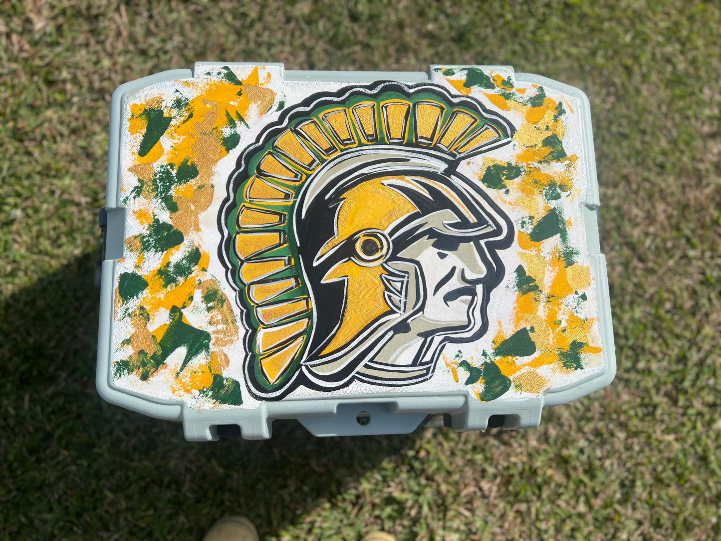Hand Painted Ice Chest 50 qt igloo