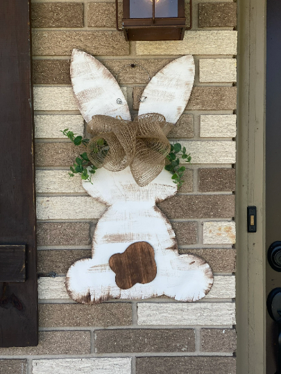 Farmhouse Bunny Door Hanger