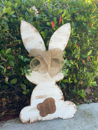 Farmhouse Bunny Door Hanger