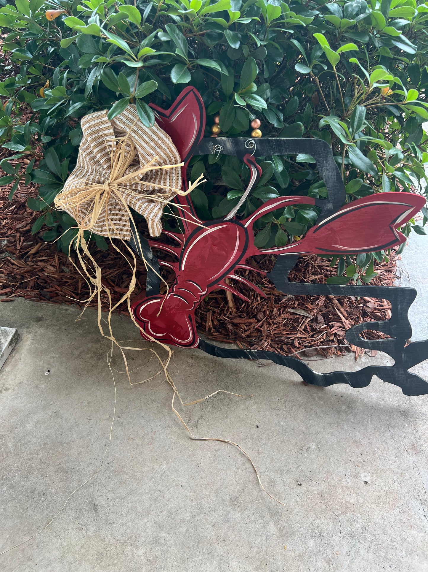 Louisiana Crawfish Door Hanger
