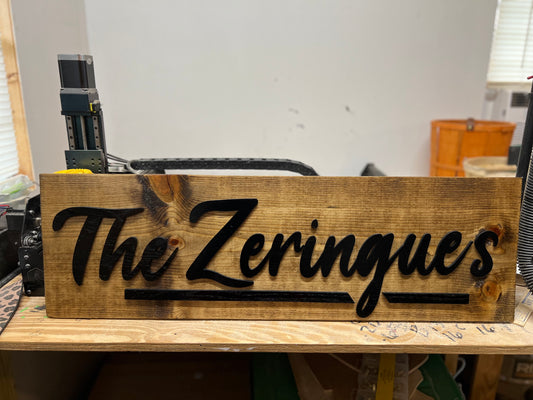 Name Plaque