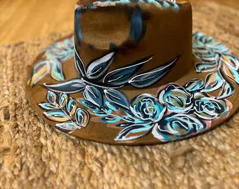 Hand Painted Fedora