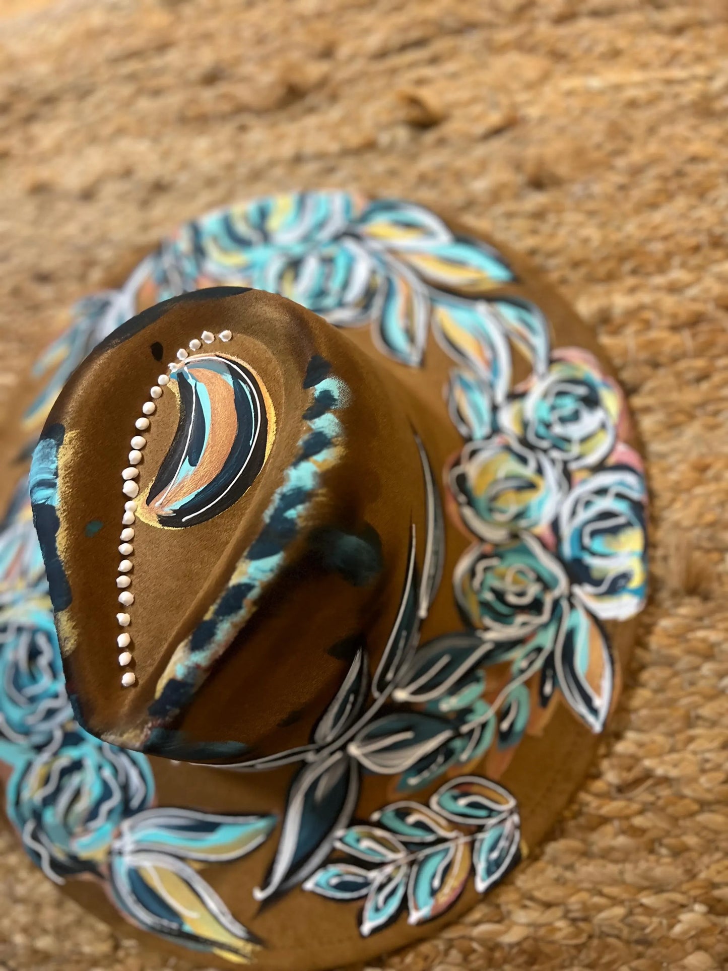 Hand Painted Fedora